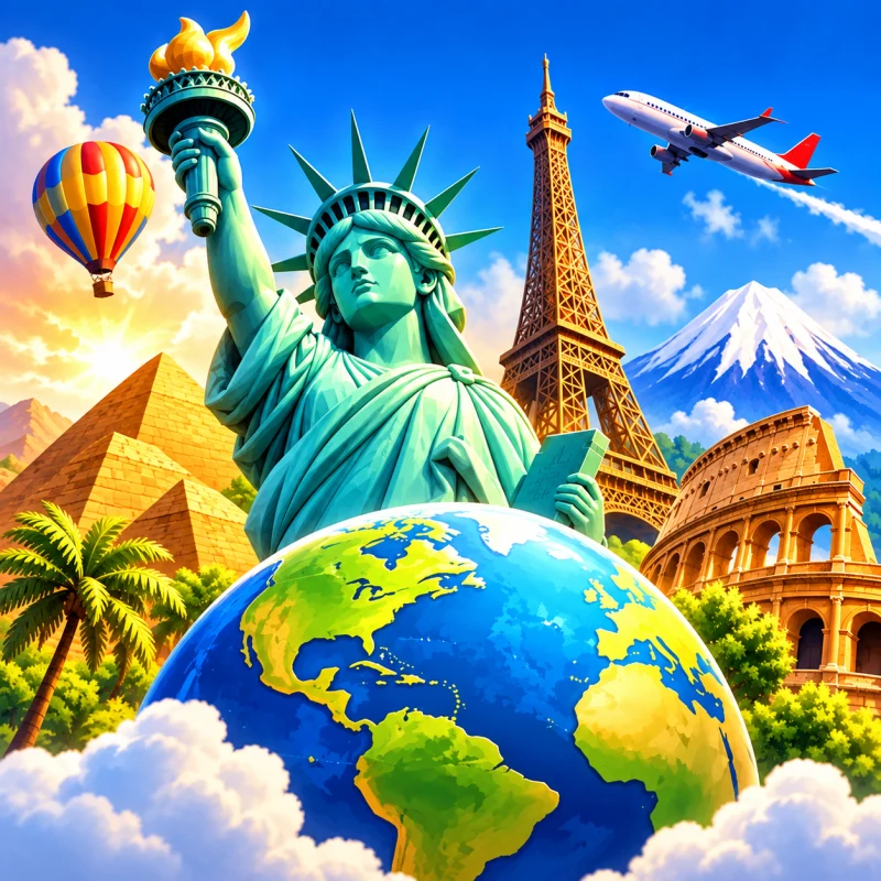Around the World game artwork